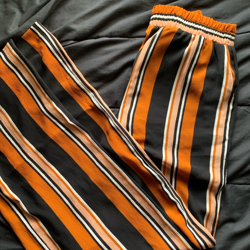 Colorful Chiffon Pants
